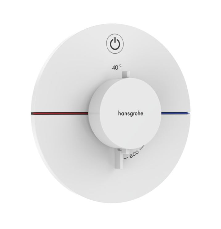 Hansgrohe ShowerSelect Comfort S Bateria podtynkowa termostatyczna do 1 odbiornika biały mat 15553700