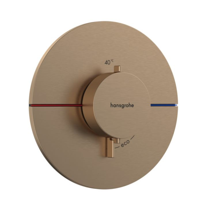 Hansgrohe ShowerSelect Comfort S Bateria podtynkowa termostatyczna brąz szczotkowany 15559140