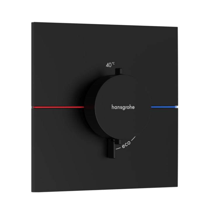 Hansgrohe ShowerSelect Comfort E Bateria podtynkowa termostatyczna czarny mat 15574670