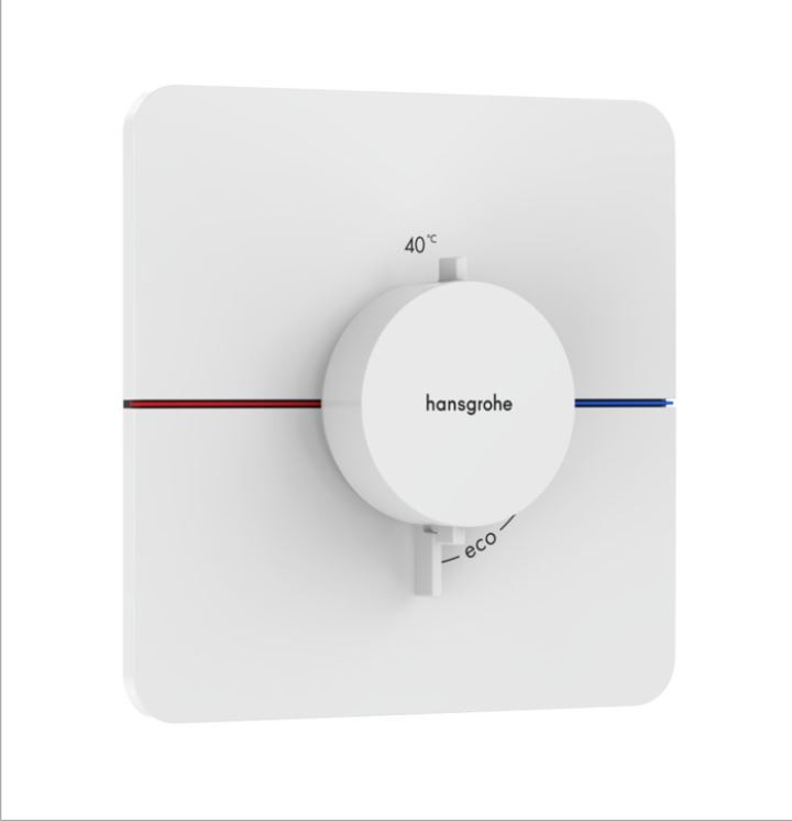 Hansgrohe ShowerSelect Comfort Q Bateria podtynkowa termostatyczna biały mat 15588700