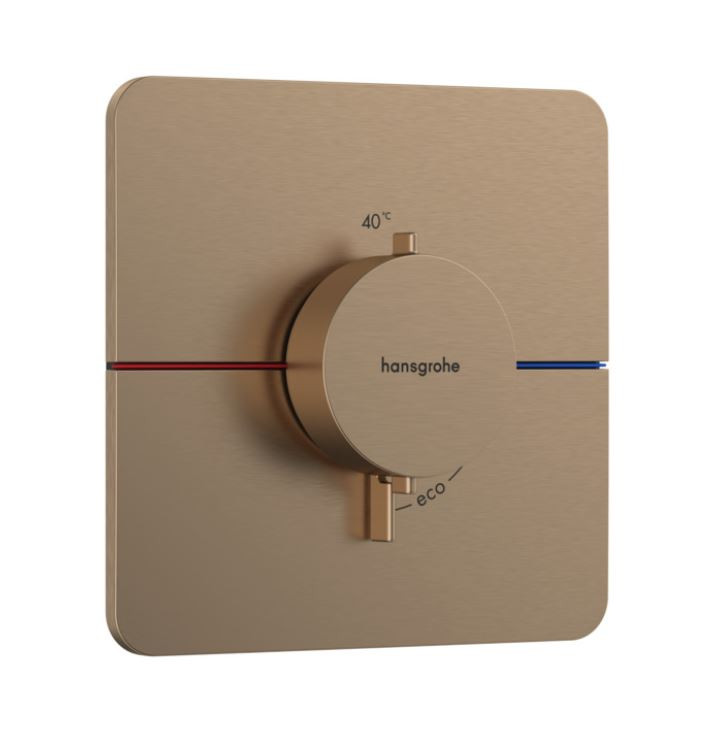 Hansgrohe ShowerSelect Comfort Q Bateria podtynkowa termostatyczna brąz szczotkowany 15588140