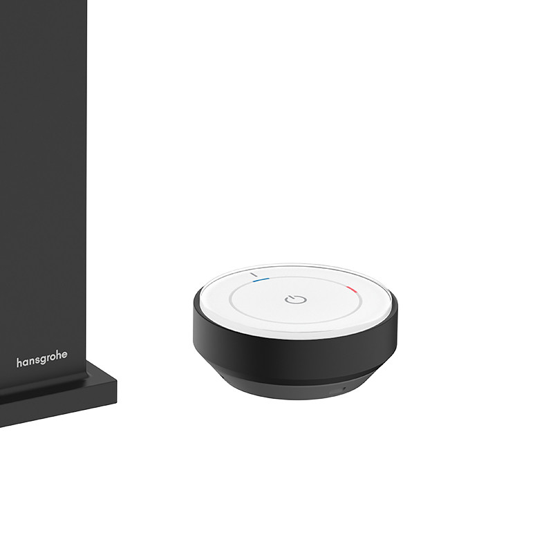 Hansgrohe Tecturis E Select bateria umywalkowa 2-otworowa 150 CoolStart Ecosmart czarny mat 73053670