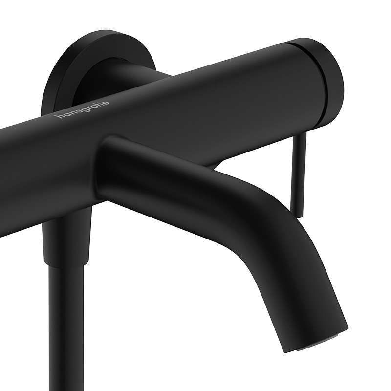 Hansgrohe Tecturis S bateria wannowa ścienna biały mat 73422670