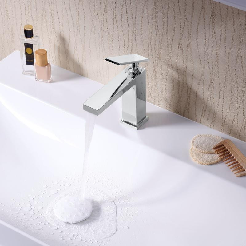 Hansgrohe Tecturis E bateria umywalkowa 110 CoolStart EcoSmart z korkem automatycznym chrom 73014000
