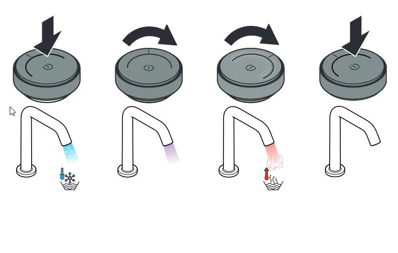 Hansgrohe Tecturis S Select bateria umywalkowa 2-otworowa 150 CoolStart Ecosmart chrom 73353000