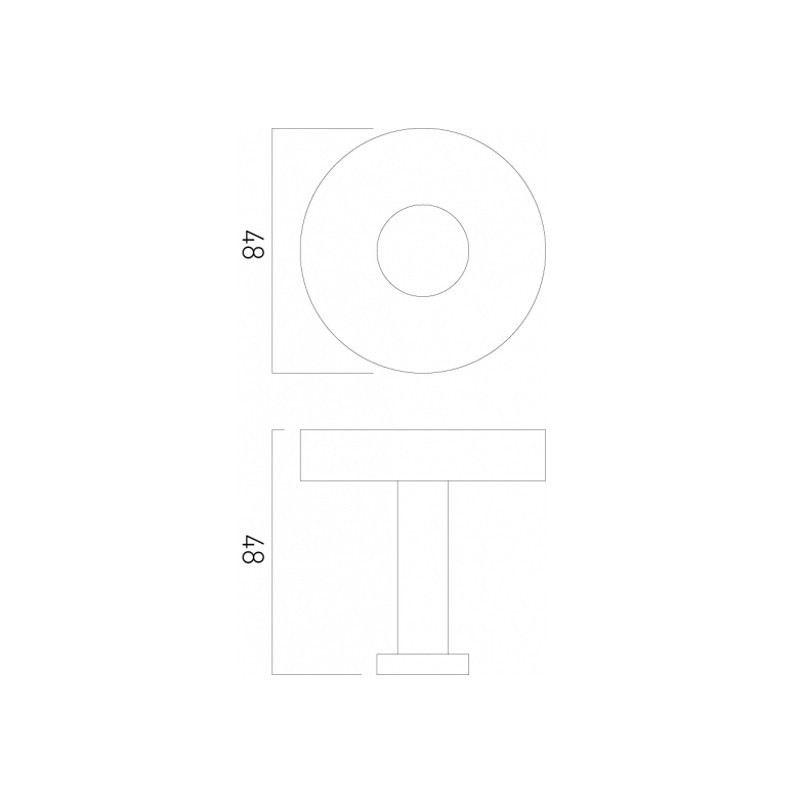 Vado Spa Knurled haczyk łazienkowy pojedynczy nikiel szczotkowany IND-SPA186-BRNK