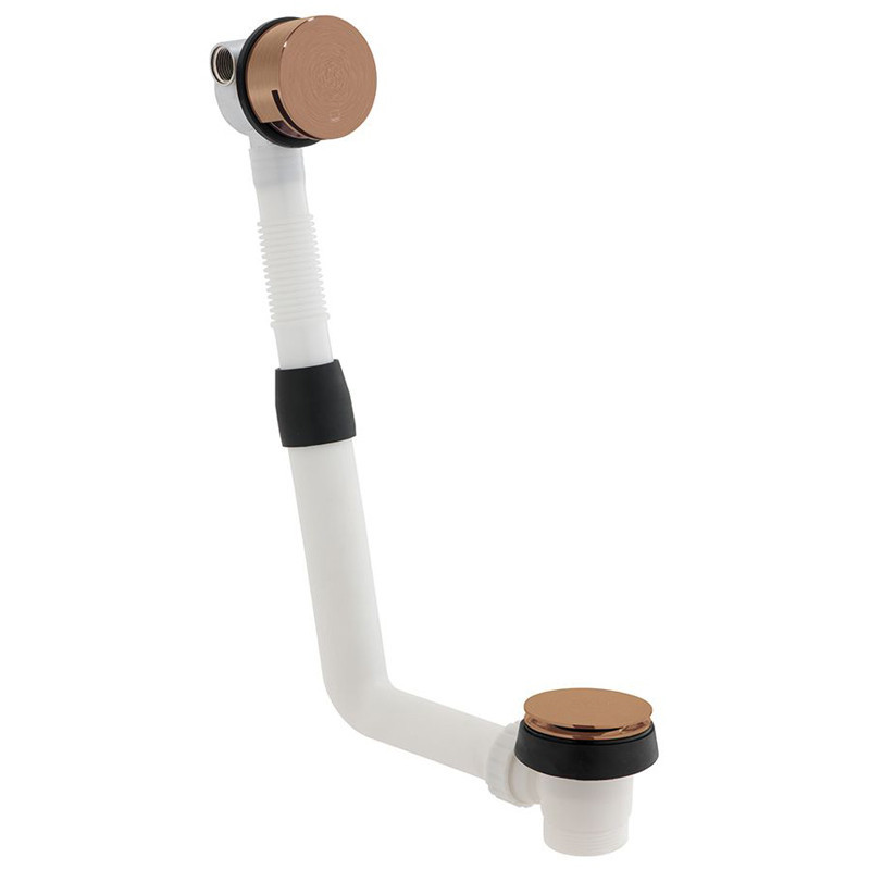 Vado Tablet kompletny 3-drożny termostatyczny zestaw wannowo-prysznicowy podtynkowy miedź brąz szczotkowany IND-3WS-TAB2-BRZ