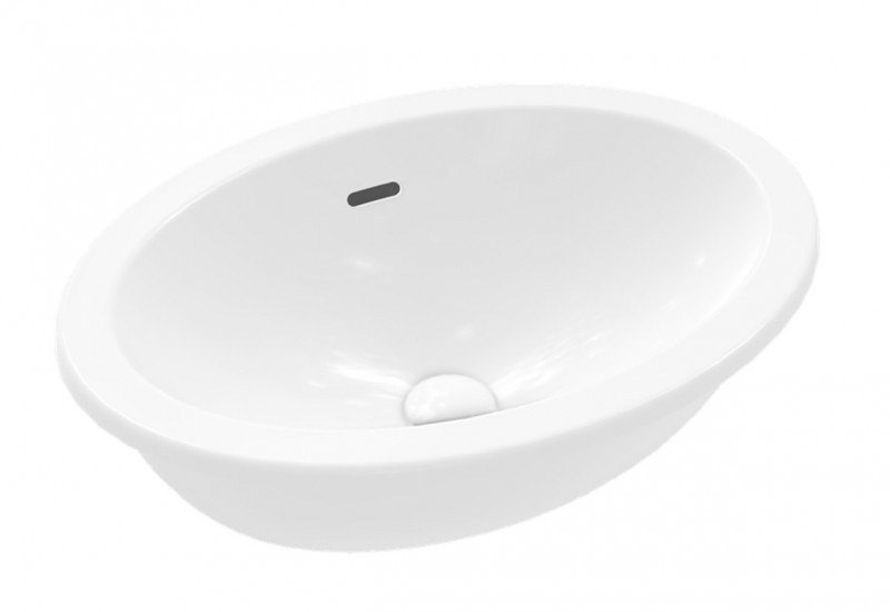 Villeroy&Boch Loop&Friends umywalka wpuszczana w blat 66x47 biała weiss alpin CeramicPlus 4A6300R1