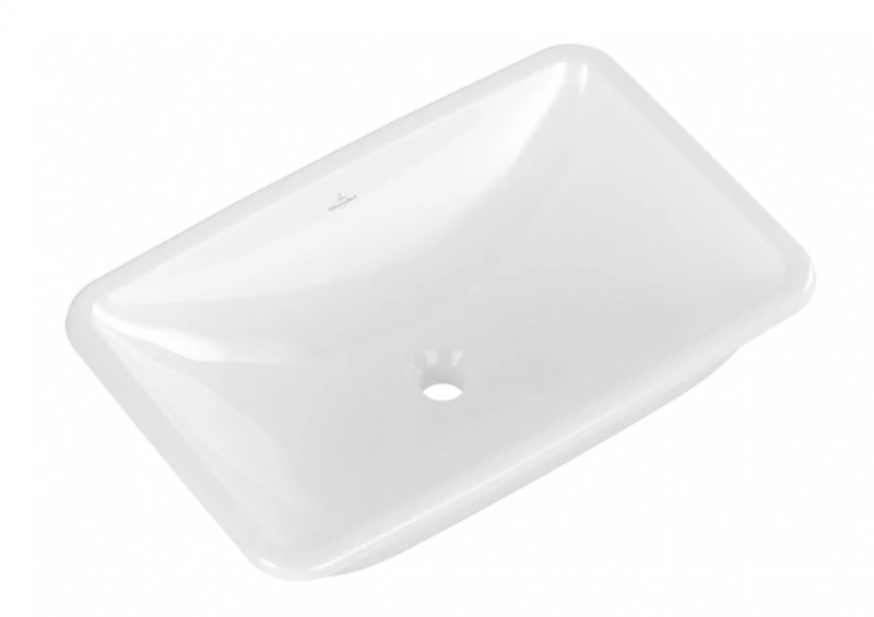 Villeroy&Boch Loop&Friends umywalka wpuszczana w blat 67,5x45 biała weiss alpin CeramicPlus 4A6601R1