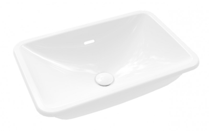 Villeroy&Boch Loop&Friends umywalka wpuszczana w blat 60x40,5 biała weiss alpin 4A650001