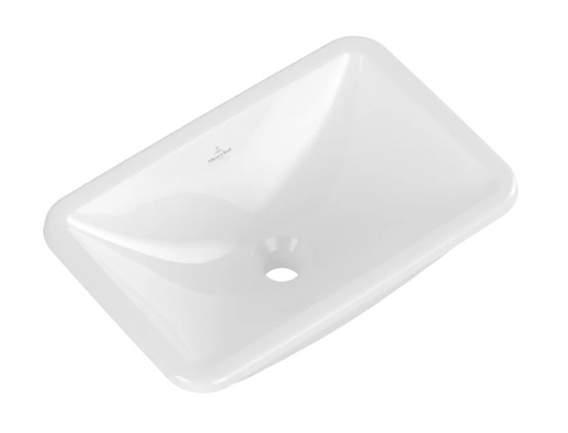 Villeroy&Boch Loop&Friends umywalka wpuszczana w blat 51x34 biała weiss alpin 4A640101