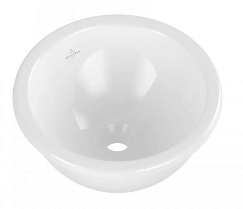 Villeroy&Boch Loop&Friends umywalka wpuszczana w blat 39x39 biała weiss alpin CeramicPlus 4A5901R1