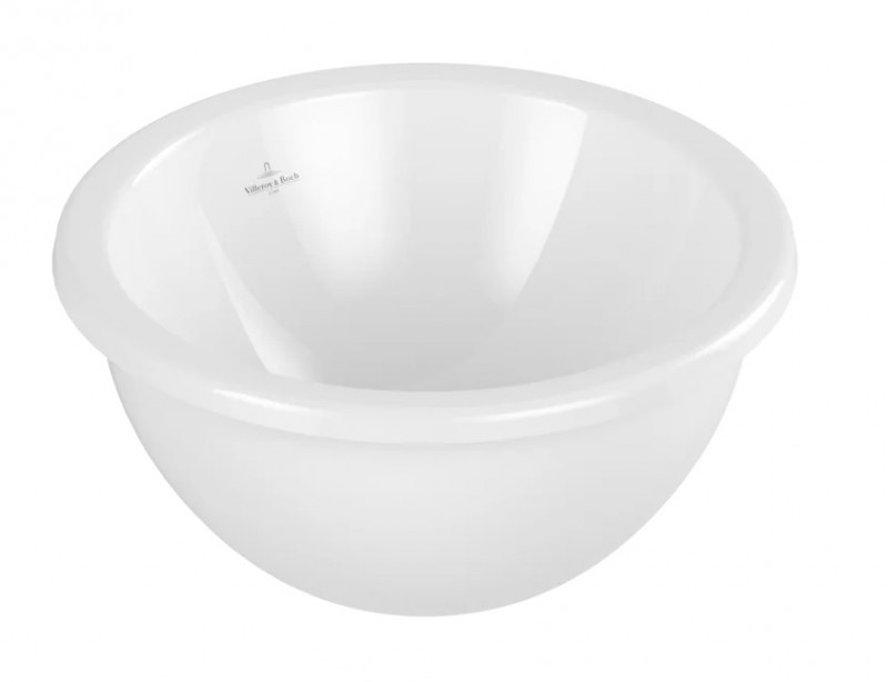 Villeroy&Boch Loop&Friends umywalka wpuszczana w blat 45x45 biała weiss alpin 4A600001