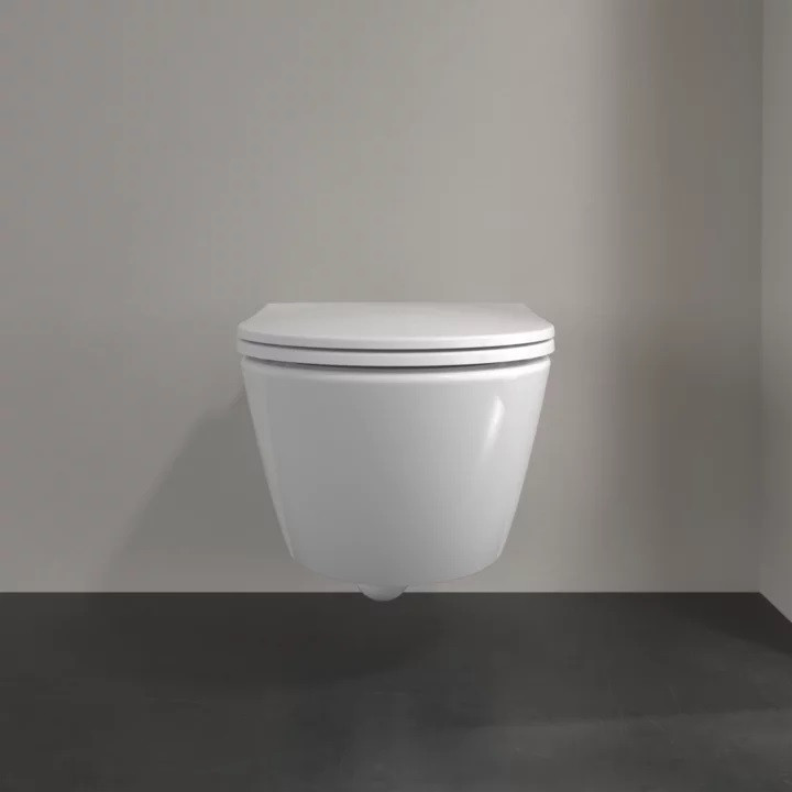 Villeroy&Boch Universo TwistFlush muszla wisząca + deska wolonopoadająca weiss alpin 4670T901