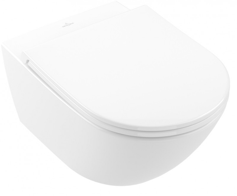 Villeroy&Boch Universo TwistFlush muszla wisząca + deska wolonopoadająca weiss alpin 4670T901