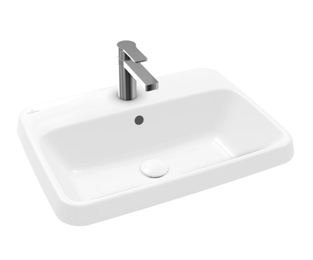 Villeroy&Boch Architectura umywalka wpuszczana w blat 60x45 biała weiss alpin CeramicPlus 5A6760R1
