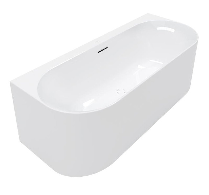 Villeroy&Boch Loop&Friends Oval wanna przyścienna 180x80 biała weiss alpin UBA180LOF9CS00V-01