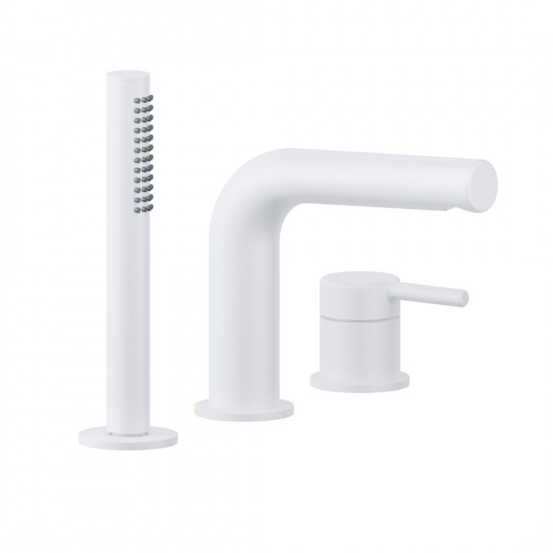 Excellent Pi bateria wannowa 3-otworowa biały mat AREX.1234WH