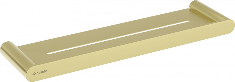 Deante Round Półka ścienna złoto szczotkowane ADRR511