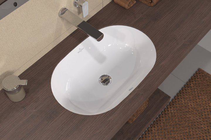 Villeroy&Boch Architectura umywalka podblatowa 57x37,5 biała weiss alpin CeramicPlus 5A7660R1