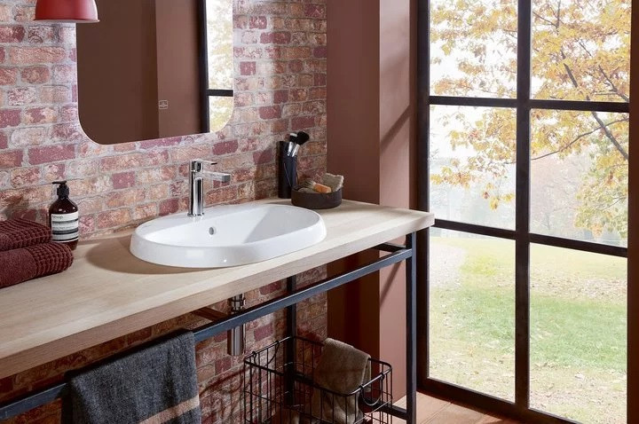 Villeroy&Boch Architectura umywalka wpuszczana w blat 60x45 biała weiss alpin CeramicPlus 5A6660R1