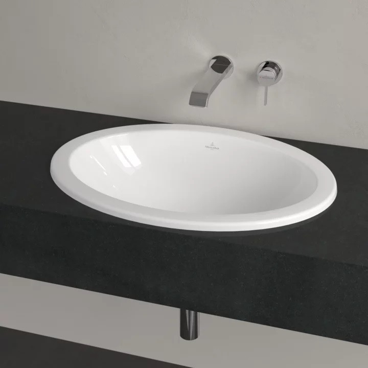 Villeroy&Boch Loop&Friends umywalka wpuszczana w blat 66x47 biała weiss alpin CeramicPlus 4A6301R1