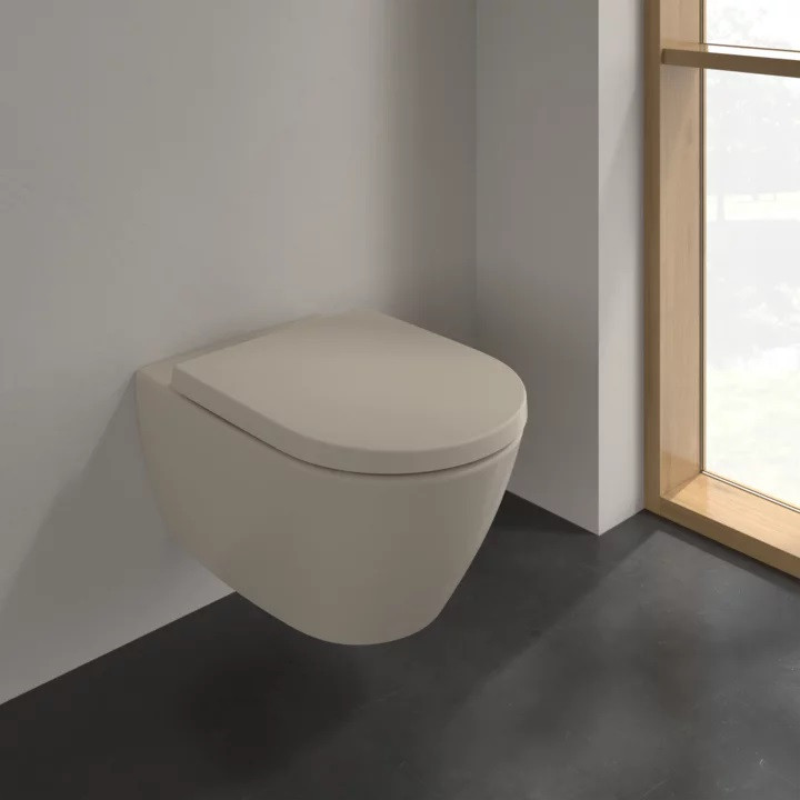 Villeroy&Boch Subway 2.0 DirectFlush muszla wisząca Almond CeramicPlus 5614R0AM