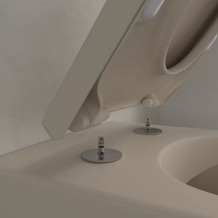 Villeroy&Boch Subway 3.0 deska sedesowa wolnoopadająca Almond 8M42S1AM