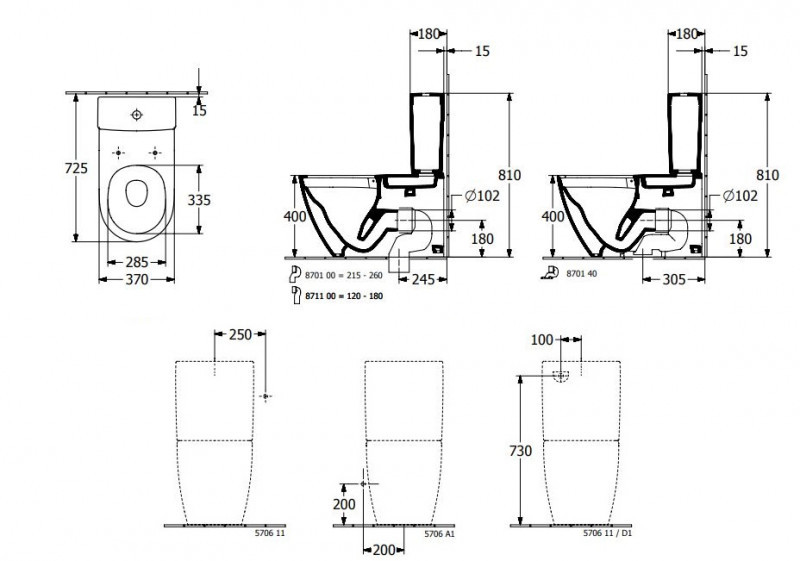 Villeroy&Boch Subway 3.0 TwistFlush muszla wc do kompaktu weiss alpin CeramicPlus 4672T0R1