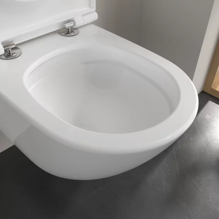 Villeroy&Boch Universo TwistFlush muszla wisząca + deska wolonopoadająca weiss alpin CeramicPlus 4670T9R1