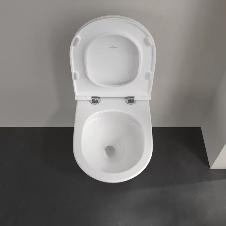 Villeroy&Boch Universo TwistFlush muszla wisząca + deska wolonopoadająca weiss alpin CeramicPlus 4670T9R1