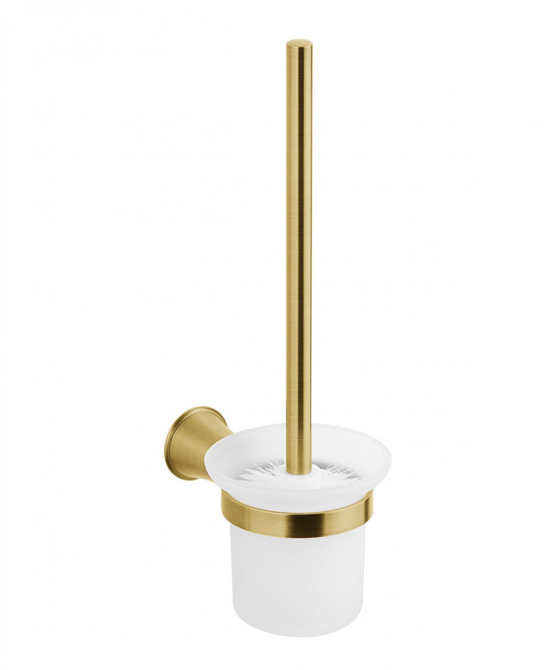 Omnires Art Line szczotka WC wisząca mosiądz szczotkowany AL53620BSB