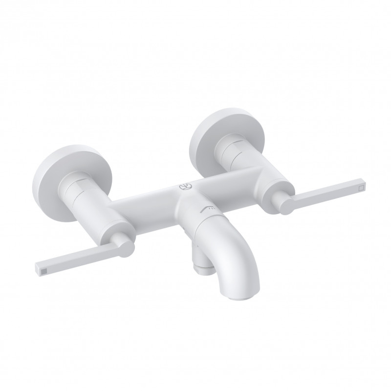 Kludi Nova Fonte Puristic bateria wannowa natynkowa biały mat 205405315