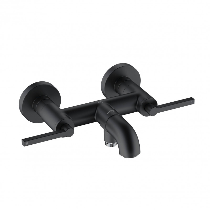 Kludi Nova Fonte Puristic bateria wannowa natynkowa czarny mat 205403915