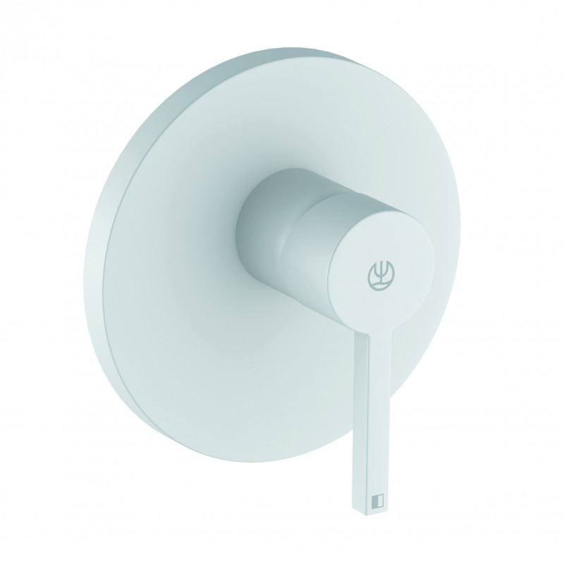 Kludi Nova Fonte Puristic bateria prysznicowa podtynkowa biały mat 206555315