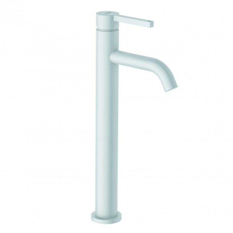 Kludi Nova Fonte Pura 240 bateria umywalkowa wysoka biały mat 202985315