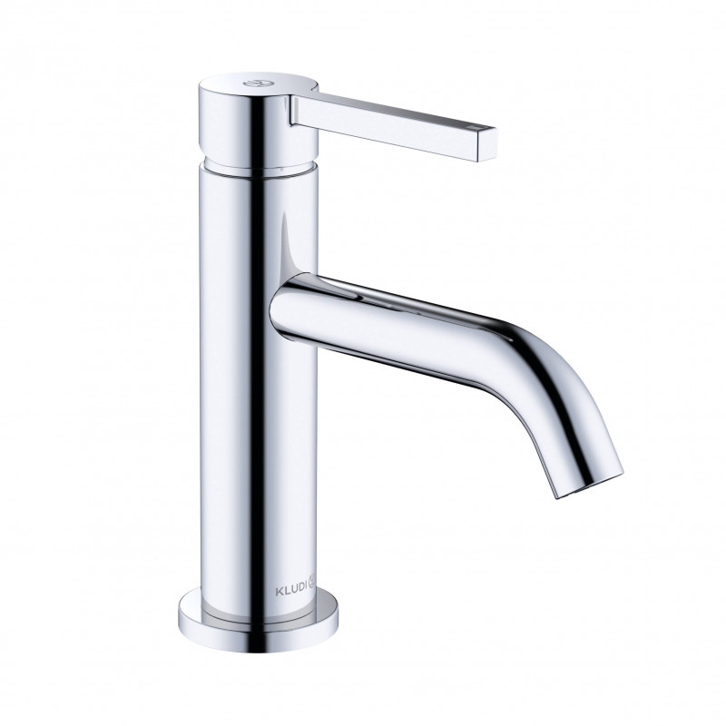 Kludi Nova Fonte Pura 75 bateria umywalkowa z korkiem klik-klak chrom 202660515
