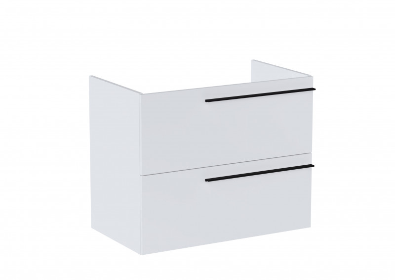 Roca Ella szafka łazienkowa podumywalkowa 80 z 2 szufladami biały mat A857770529