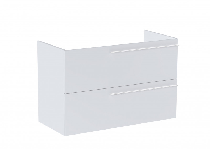 Roca Ella szafka łazienkowa podumywalkowa 100 z 2 szufladami biały mat A857771529