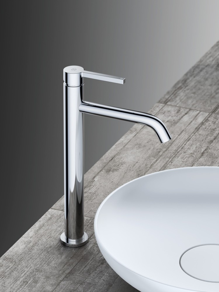 Kludi Nova Fonte Pura 240 bateria umywalkowa wysoka chrom 202980515