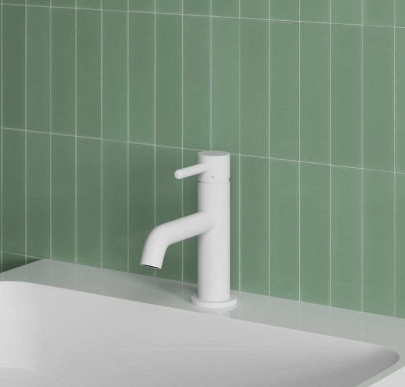 Omnires Y bateria umywalkowa stojąca biały mat Y1210NWM