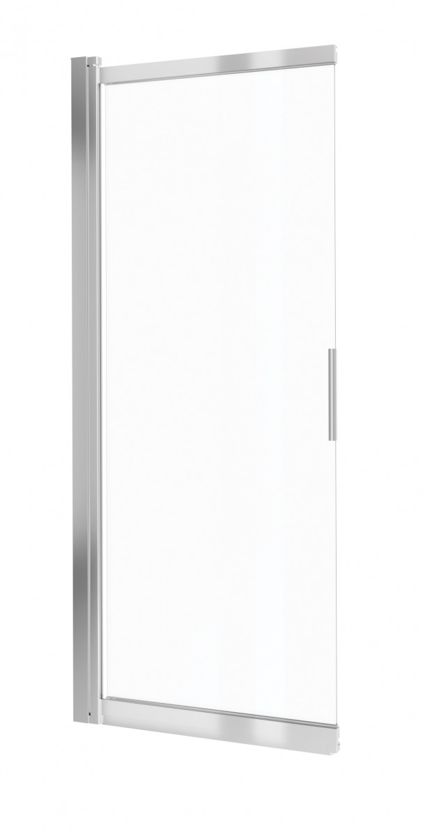 Deante Prizma parawan wannowy przesuwny 100x140 chrom/przeźroczyste Active Cover KTJ073R