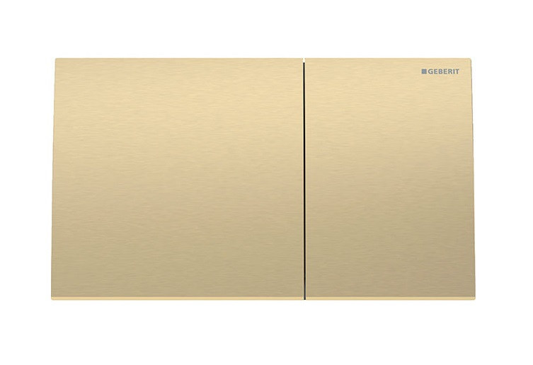 Geberit Sigma 70 NEW przycisk spłukujący stal nierdzewna mosiądz szczotkowany easy to clean 115.622.QF.1