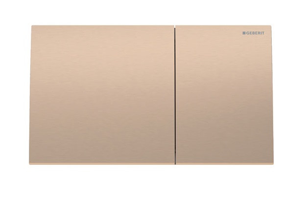 Geberit Sigma 70 NEW przycisk spłukujący stal nierdzewna czerwone złoto szczotkowane easy to clean 115.622.QB.1