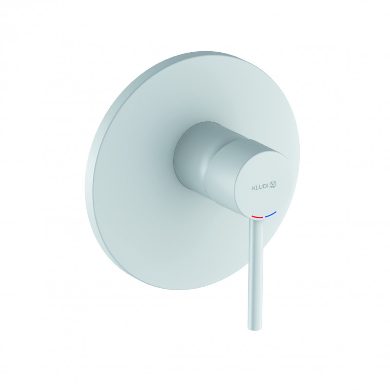 Kludi Bozz podtynkowa bateria natryskowa biały matowy 386555376