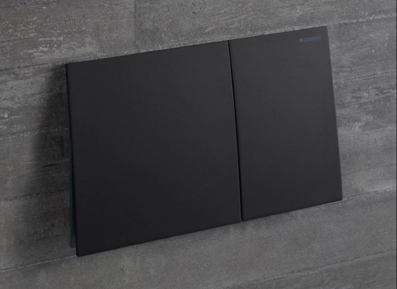 Geberit Sigma 70 NEW przycisk spłukujący stal nierdzewna czarny mat 115.622.14.1