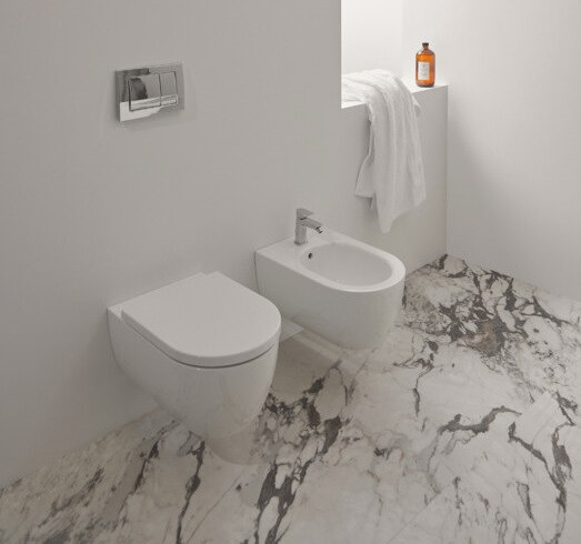 Ideal Standard Atelier Blend Curve muszla wisząca Rimless + deska wolnoopadajaca T520601