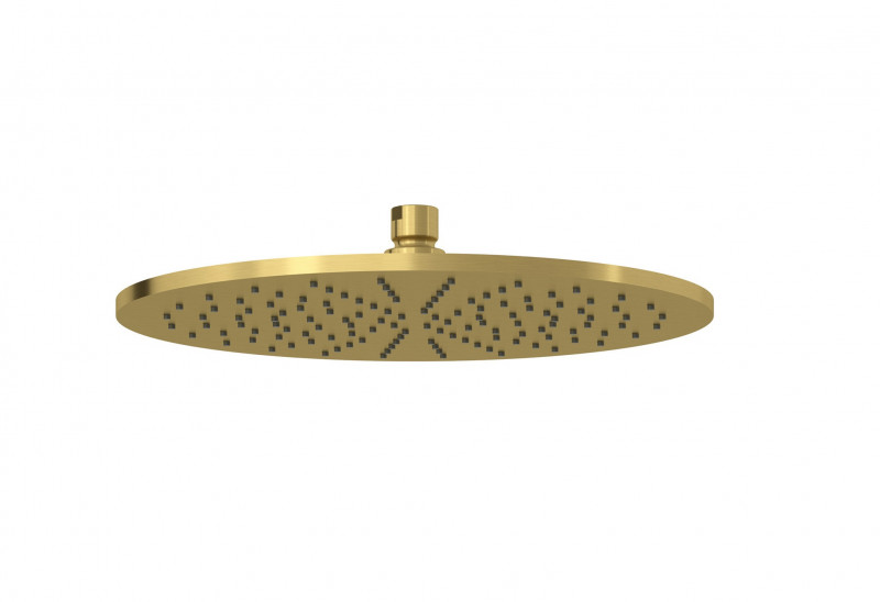 Kludi A-QA głowica prysznicowa okrągła 300mm złoty szczotkowany 64330N000