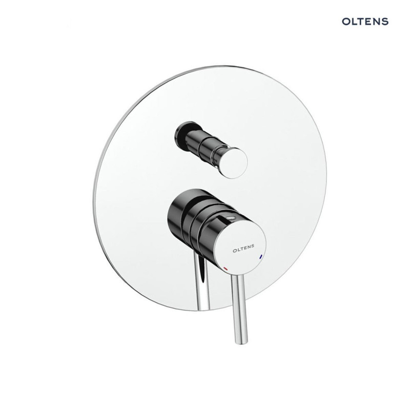 Oltens Molle komplet zestaw podtynkowy z deszczownicą 22 cm i słuchawką chrom 36614100