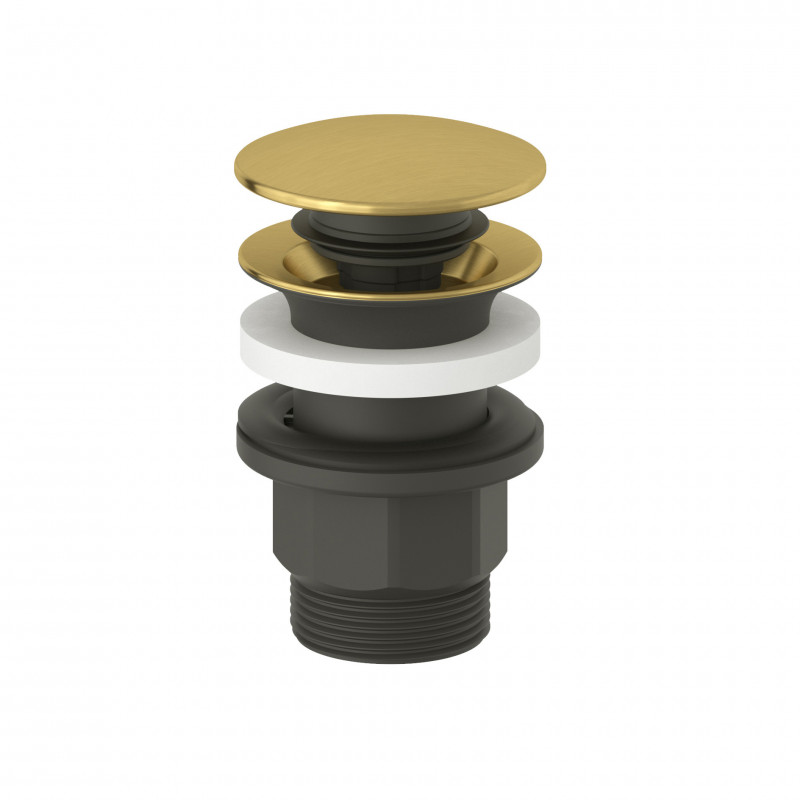 Kludi korek umywalkowy klik-klak złoty szczotkowany 10426N000